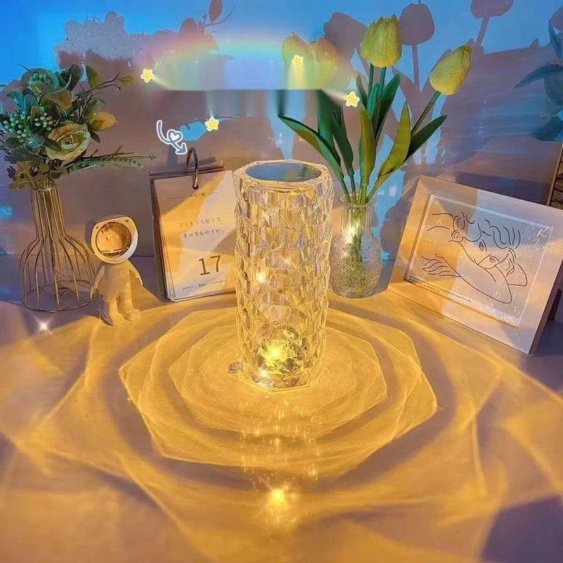 Luminária de Mesa de LED com 3 Cores de Luz: Branco, Amarelo e Amarelo Claro